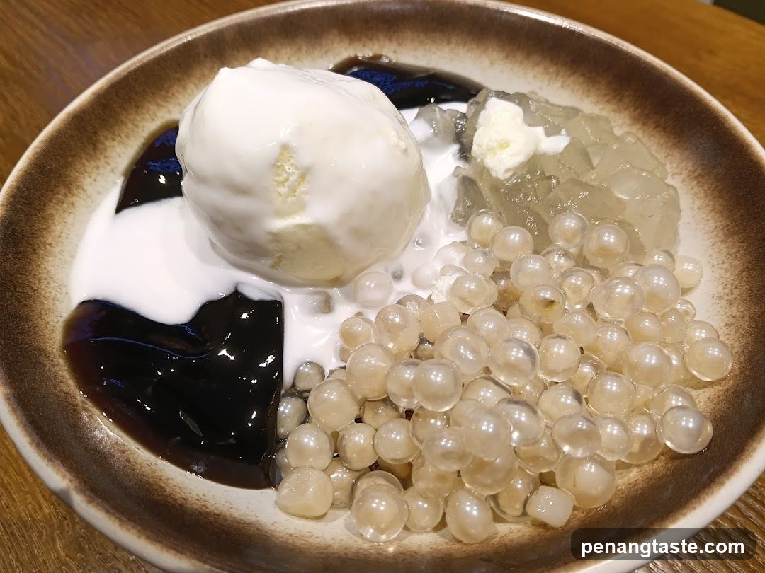 Dessert Bowl with Ice Cream and Toppings