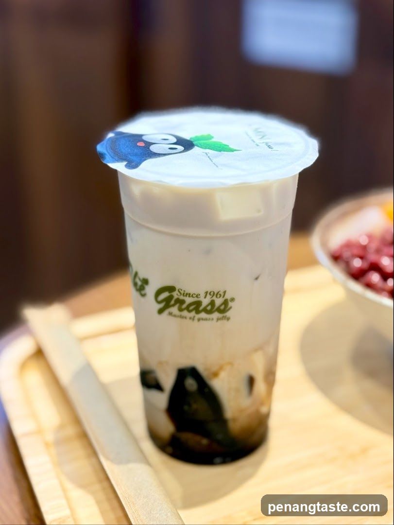 Boba Tea Cup with Jelly