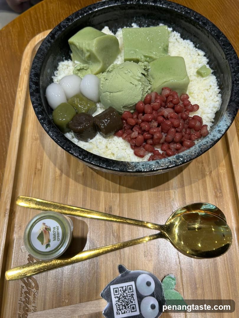 Matcha Dessert Bowl with Toppings