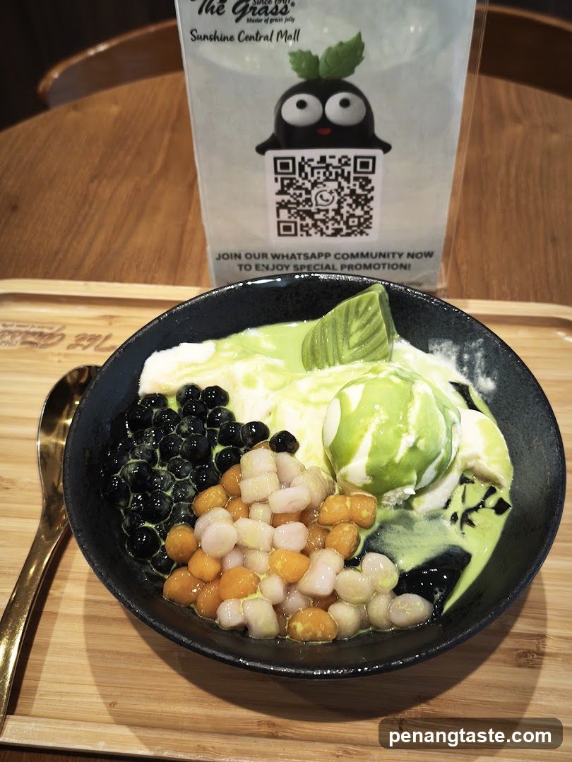 Matcha Dessert Bowl with Toppings