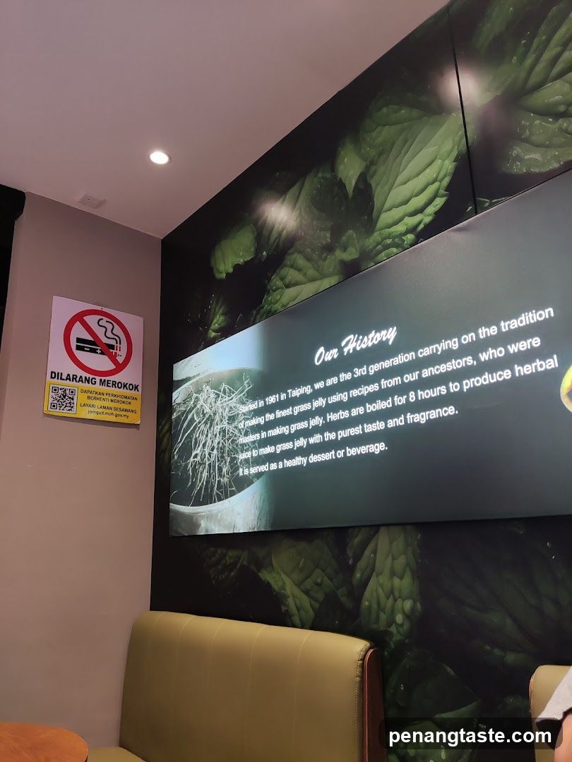 Grass Jelly Shop Interior