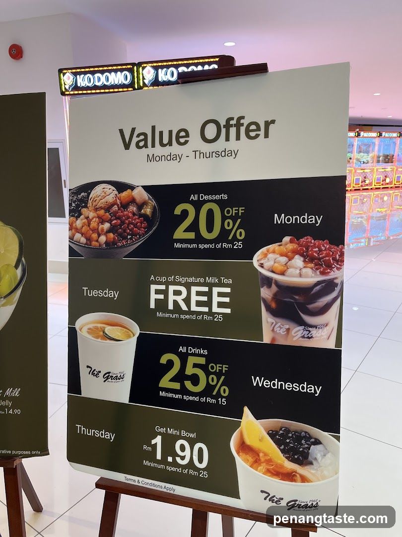 The Grass Value Offer Poster