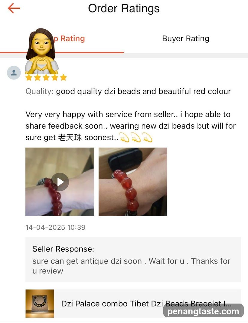 Order Ratings Review