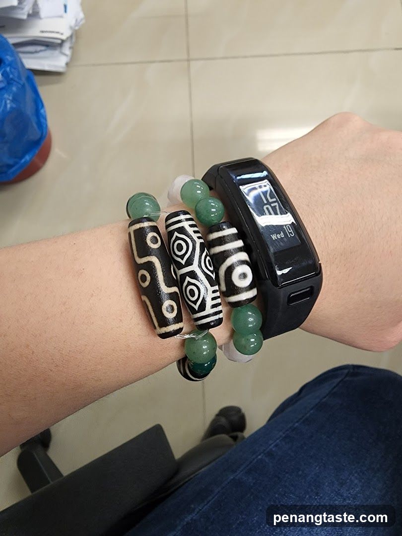 Wrist with Bracelets and Smartwatch
