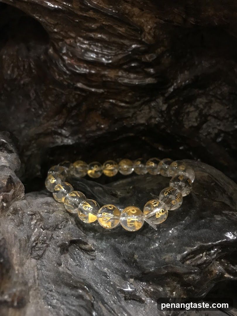 Beaded Bracelet on Rock