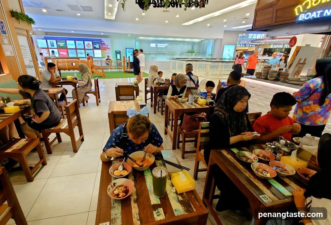 Dining Area in Food Court