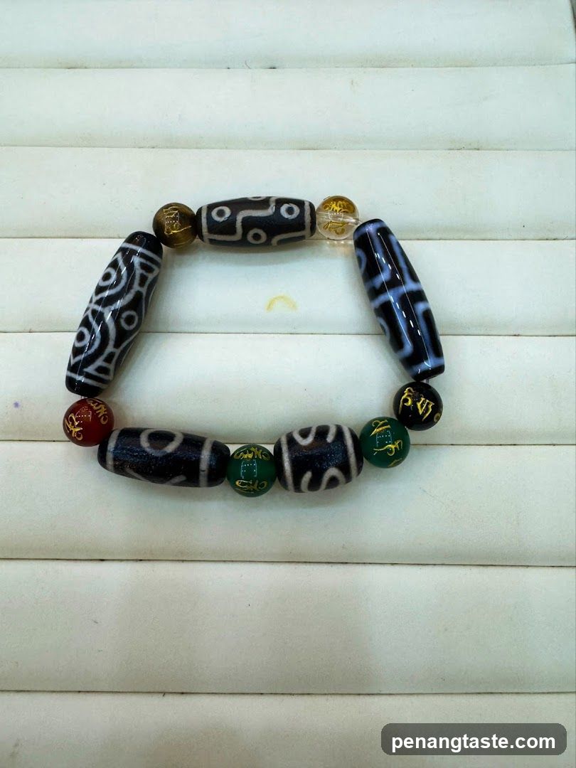 Tibetan-style bead bracelet