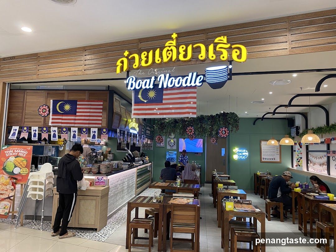 Boat Noodle Restaurant Interior