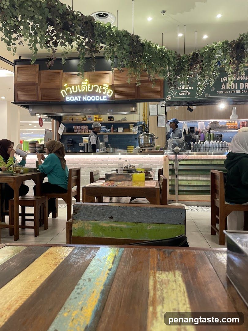 Boat Noodle Restaurant Interior