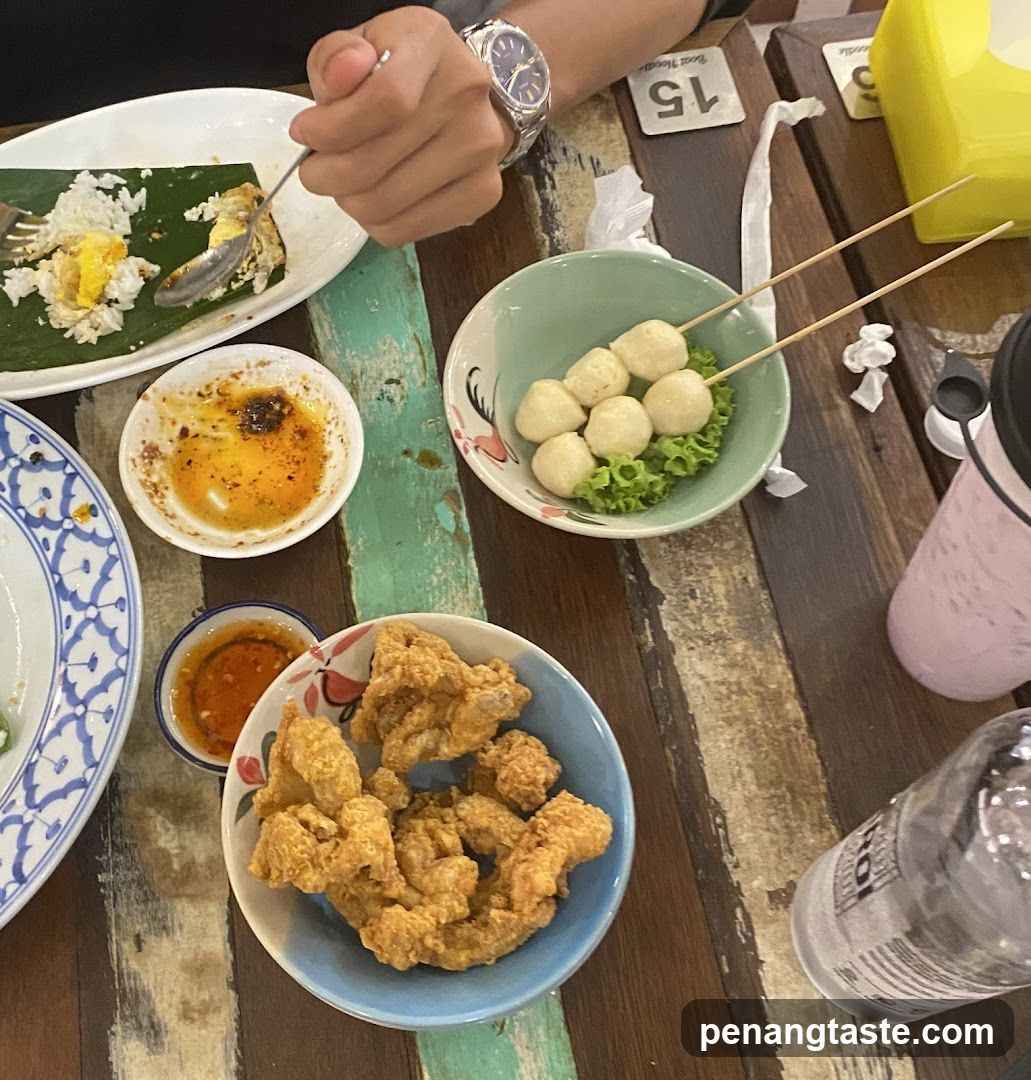 Thailand Street Food Meal