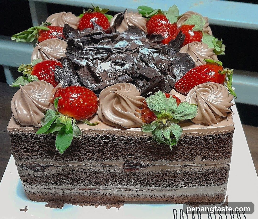 Chocolate Strawberry Cake