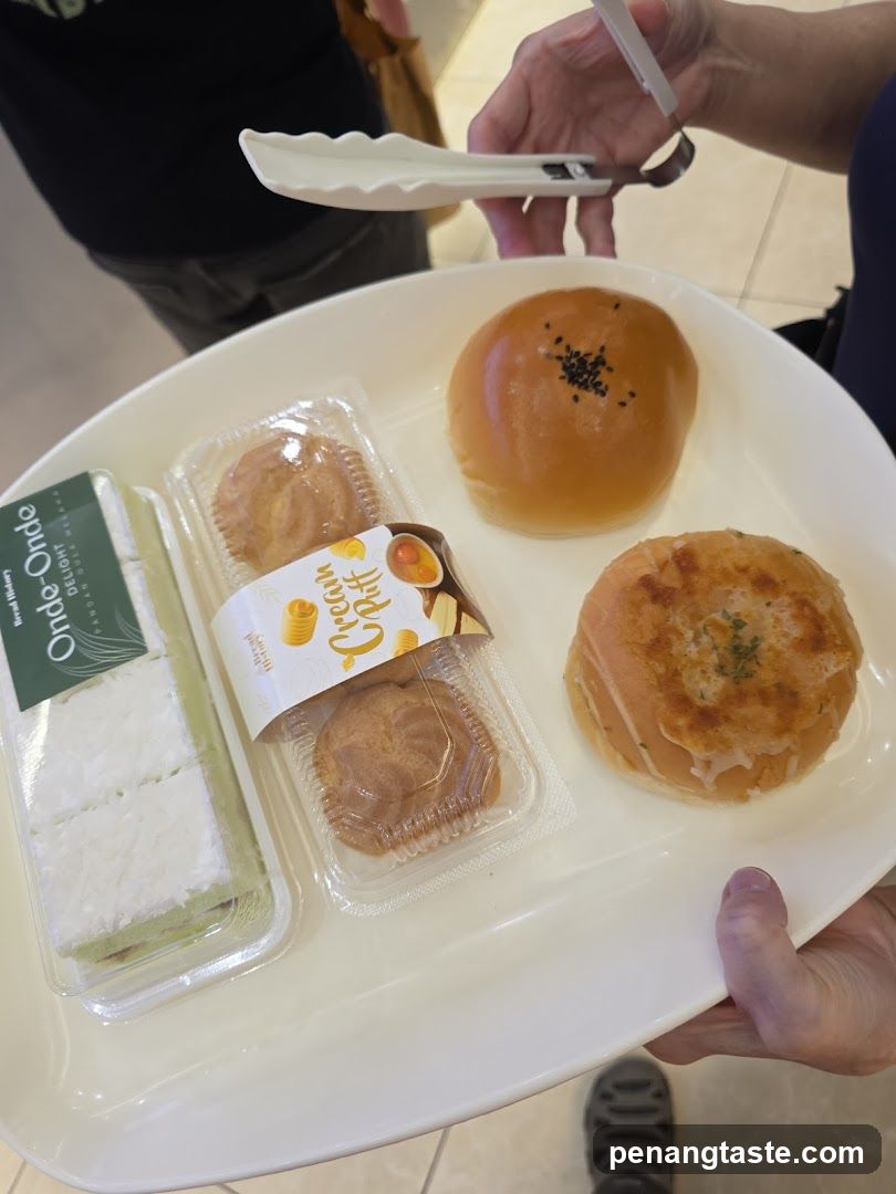 Assorted Pastries on a Plate