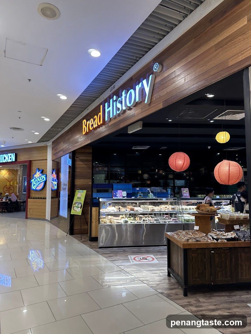 Bread History Store Interior