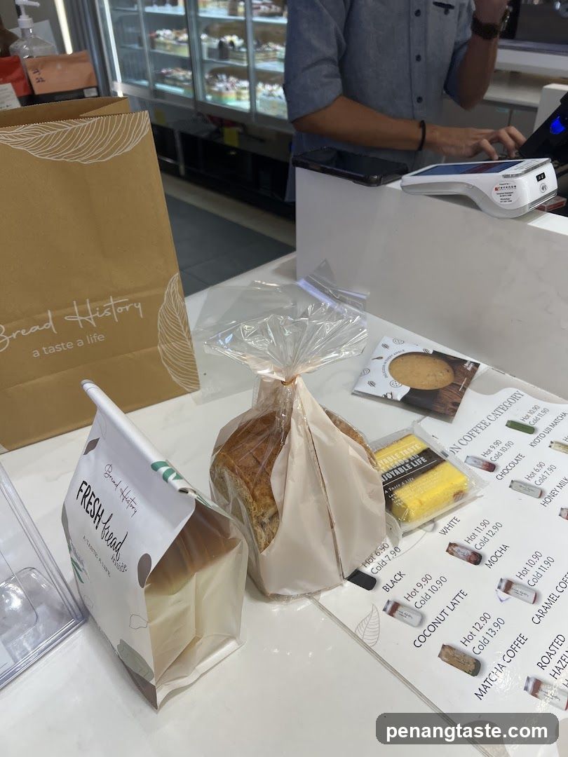 Bread History Store Interior