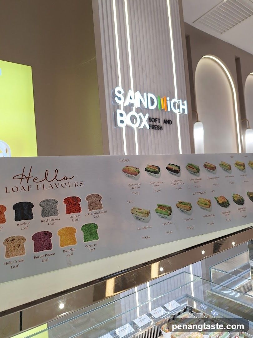 Sandwich Box Interior Display