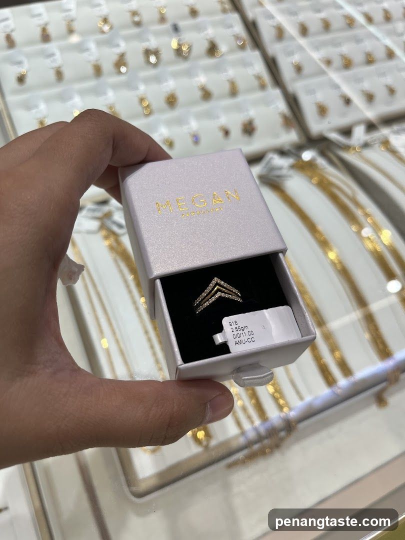 Jewelry Box with Ring Display