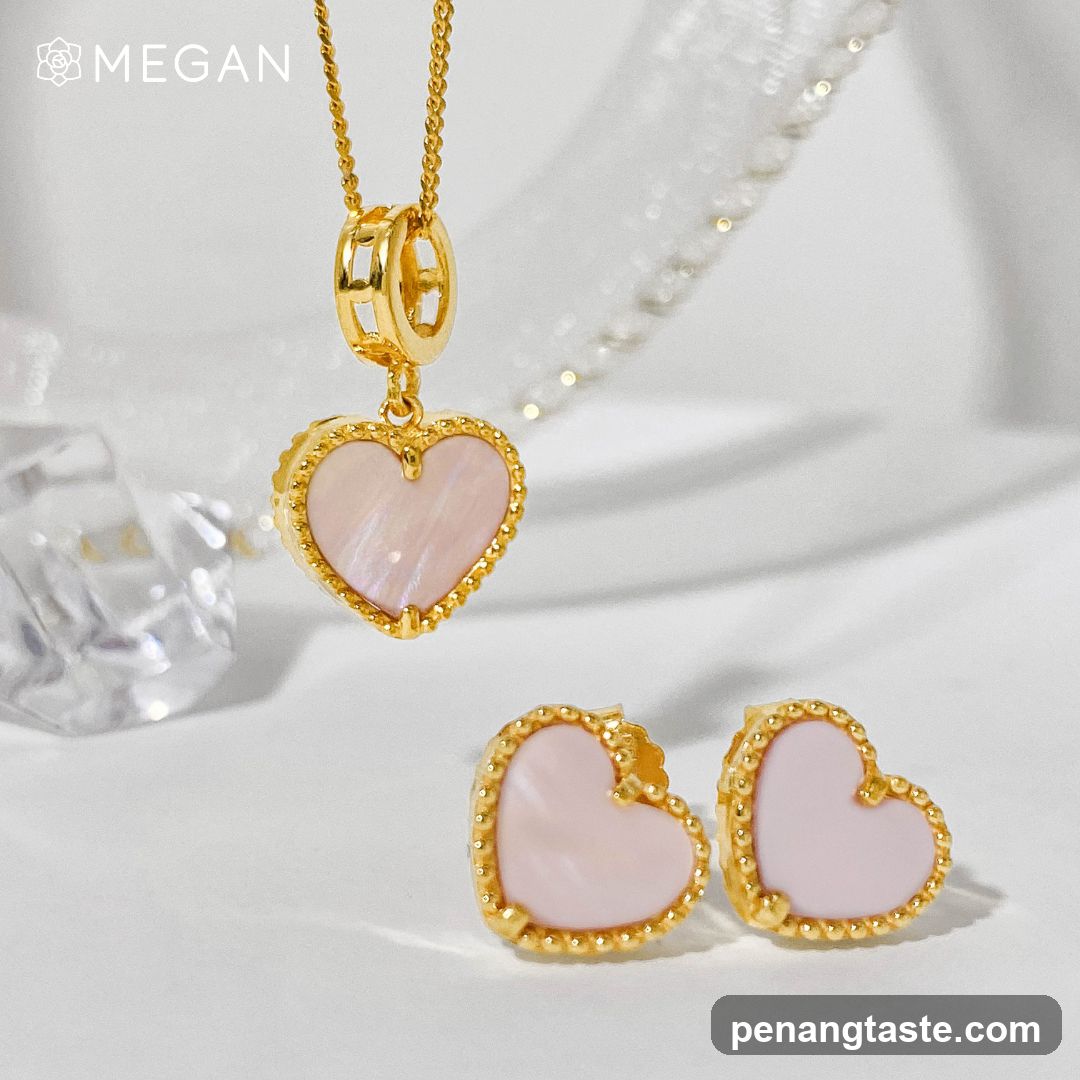 Heart-shaped Jewelry Set