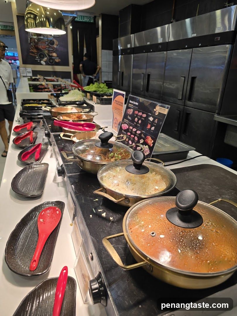 Food Buffet Line