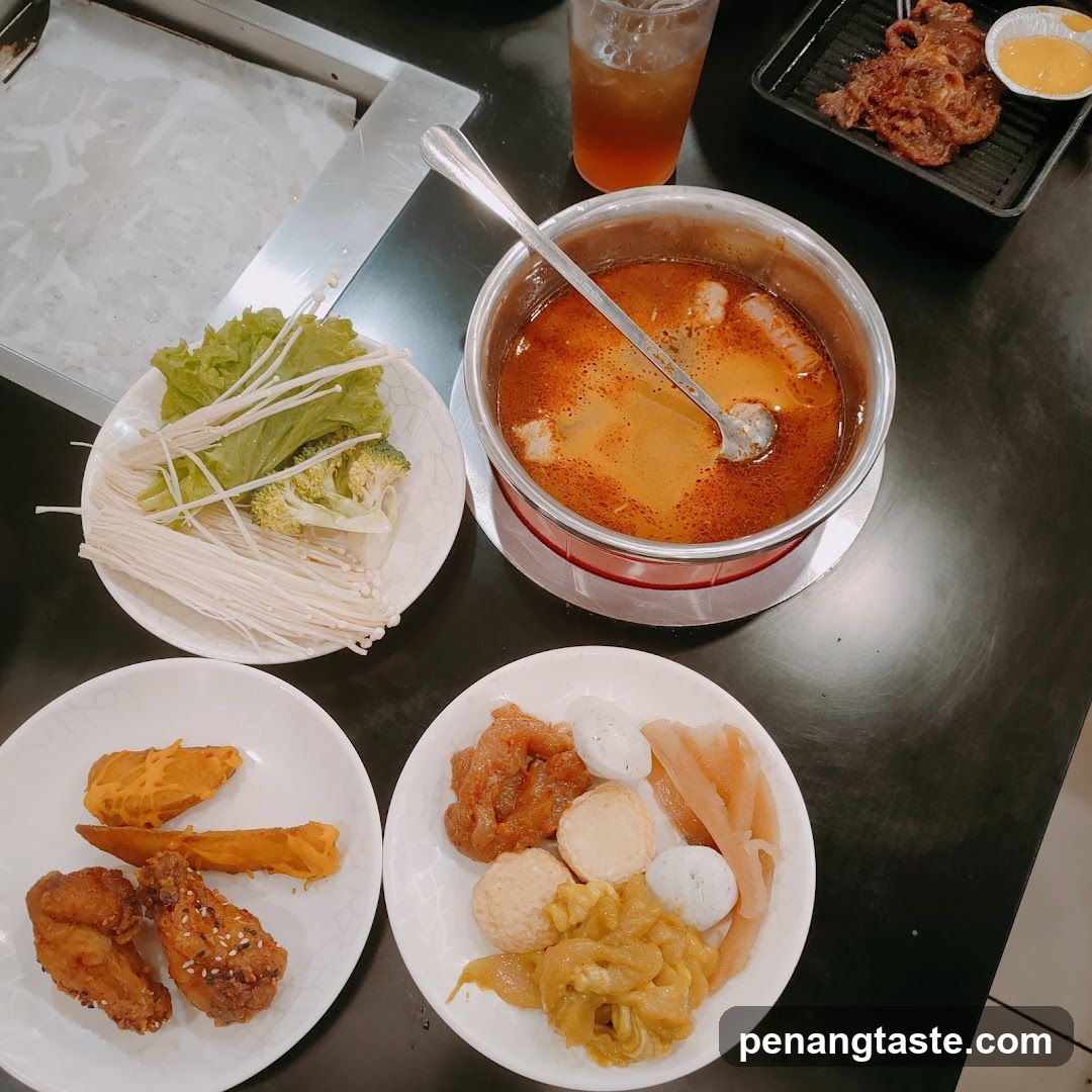 Hot Pot Meal Spread