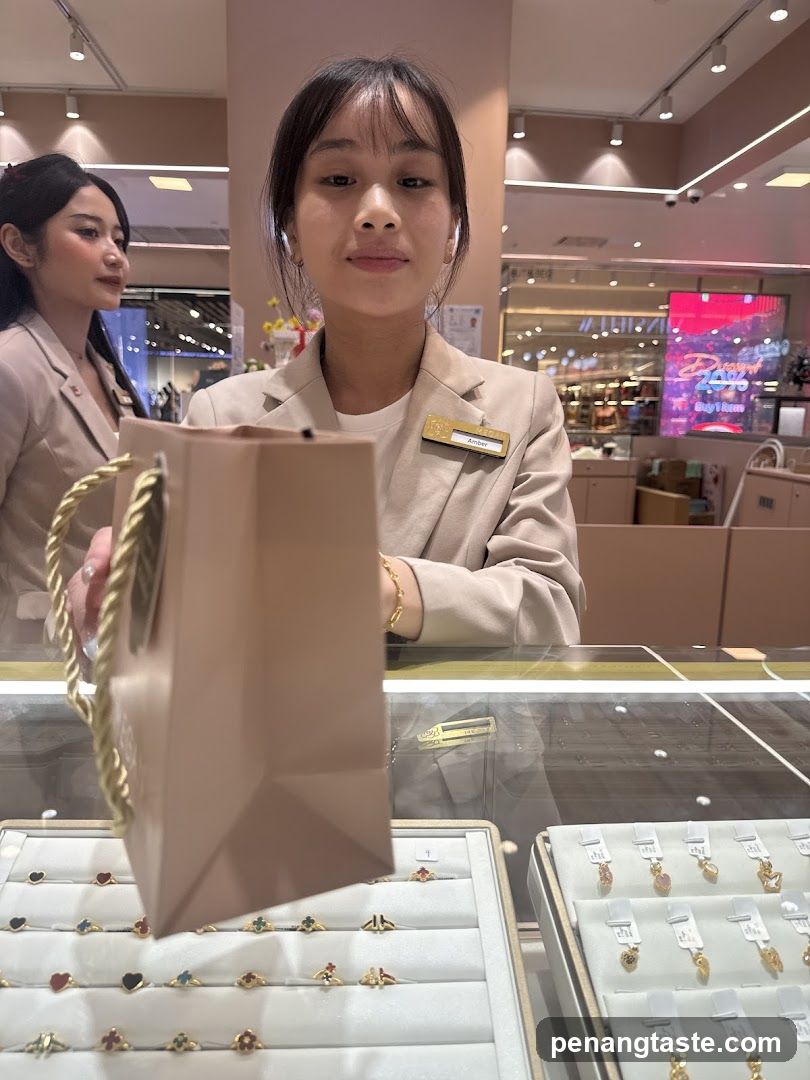 Jewelry Store Interior with Staff