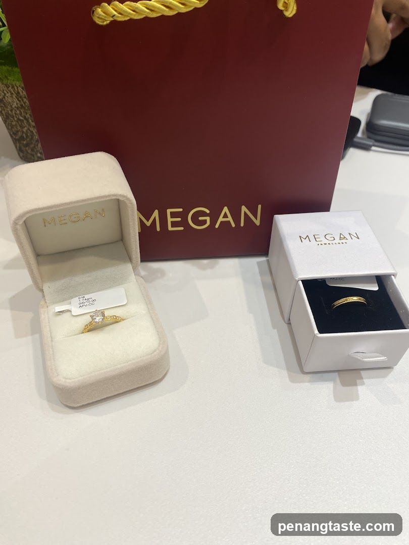 Jewelry Display with Megan Branding