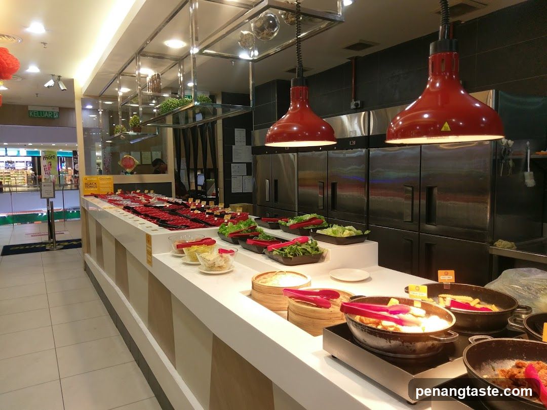 Buffet Food Display