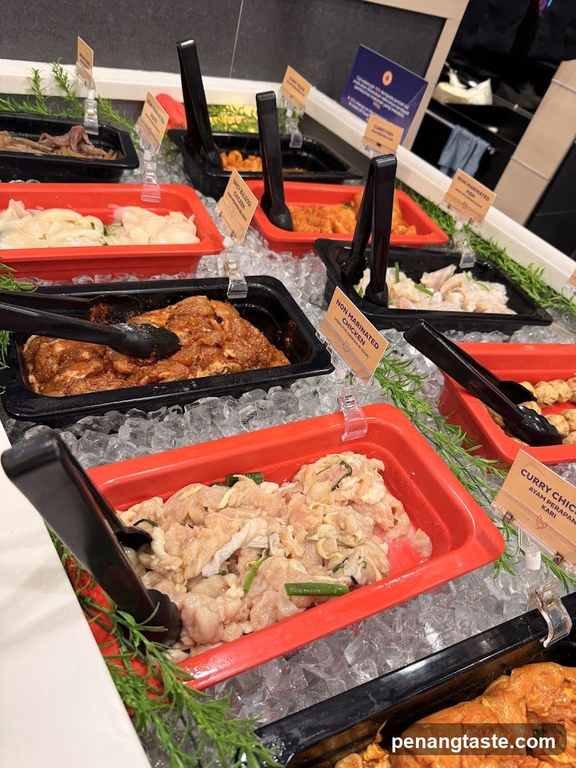 Seafood Buffet Display