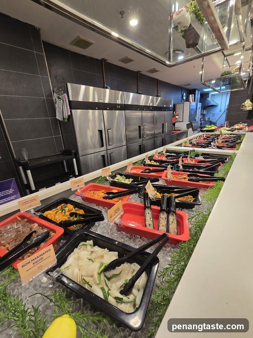 Buffet Food Display