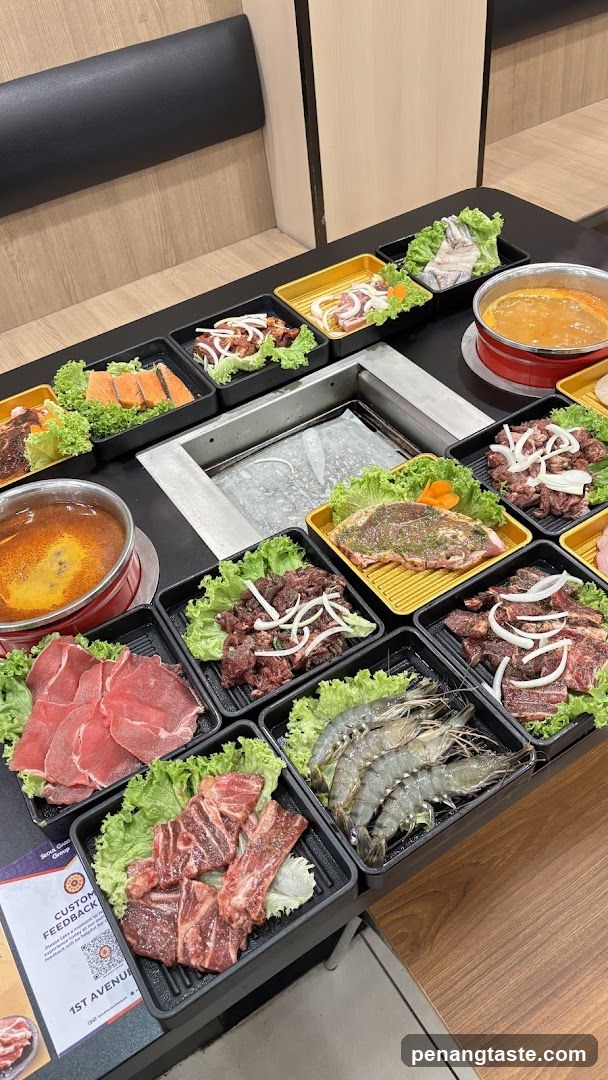 BBQ Table Spread