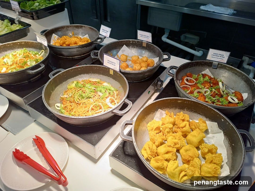 Buffet Food Display