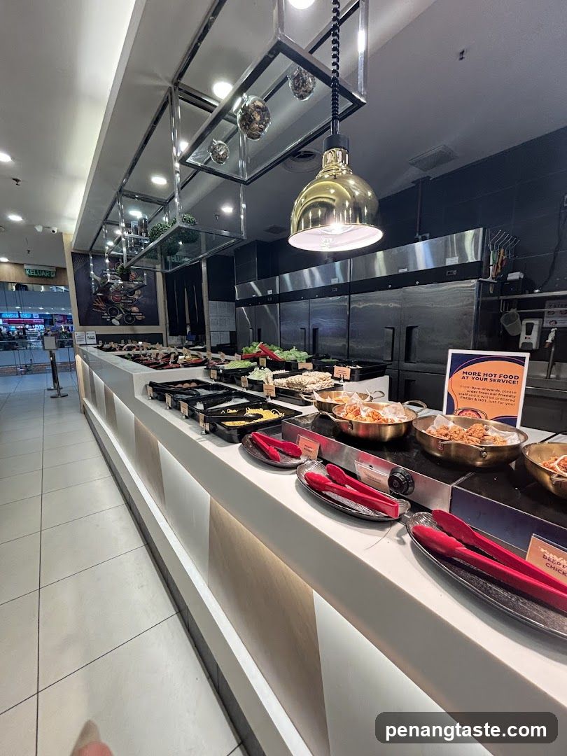 Buffet Food Line