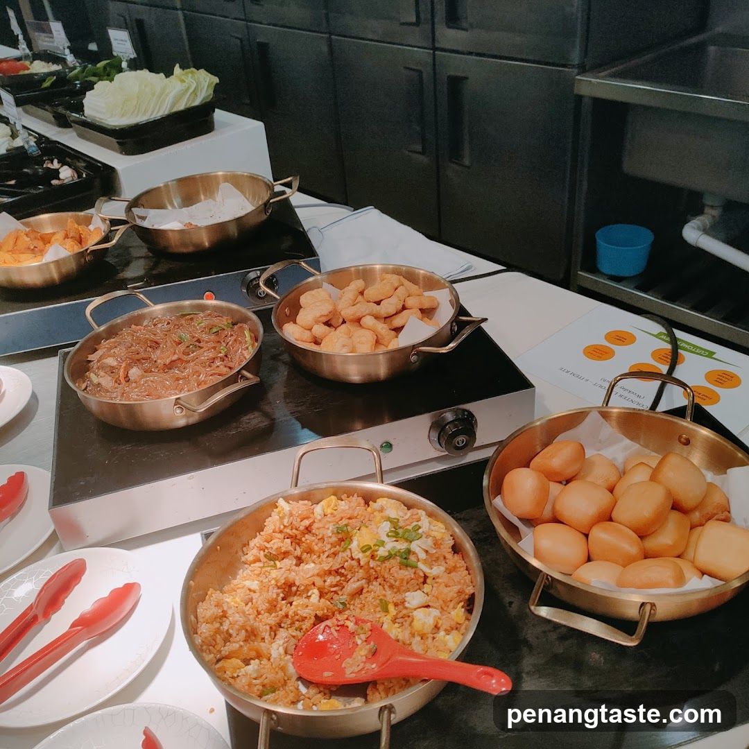 Buffet Food Display