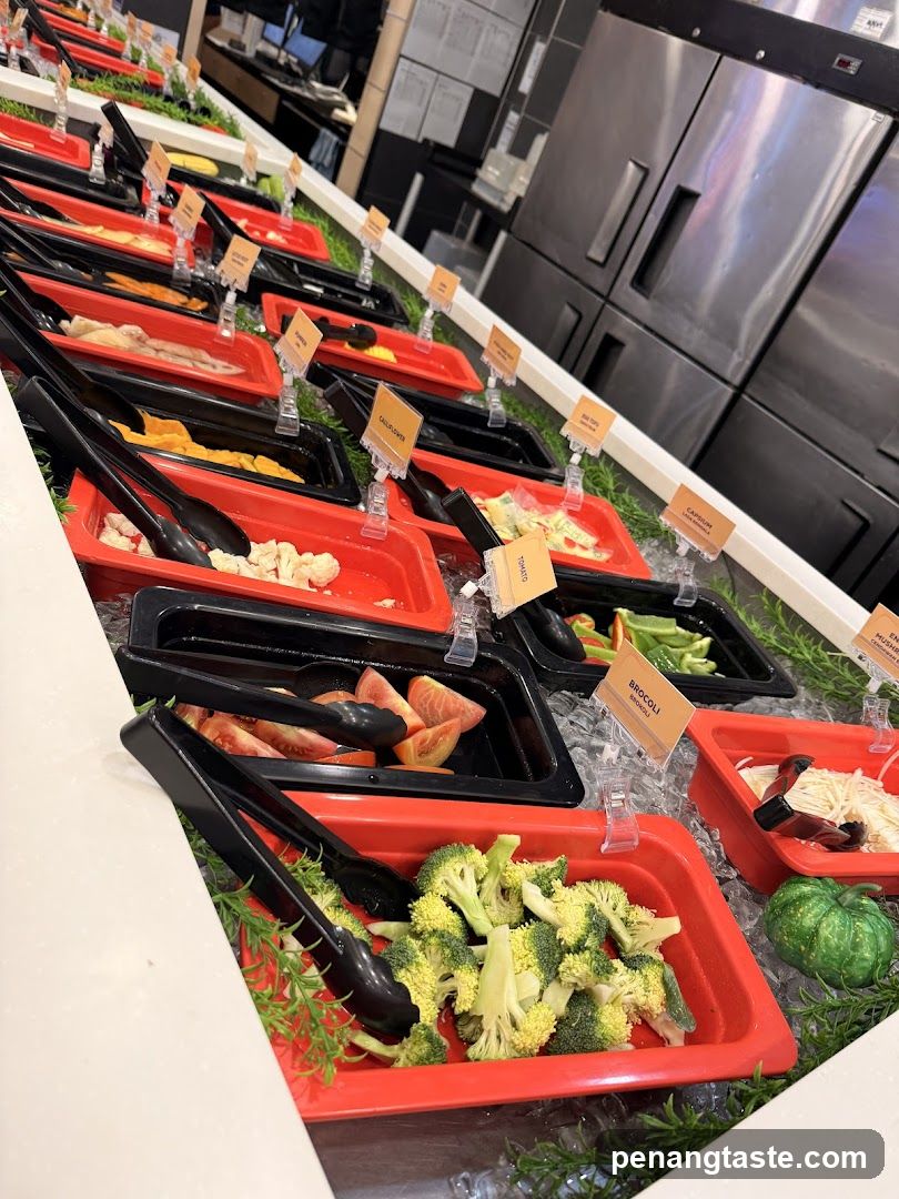 Salad Bar Display