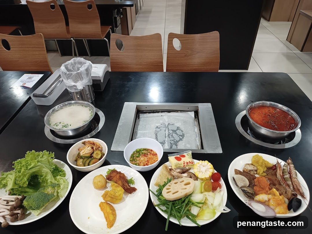 Hot Pot Meal Spread