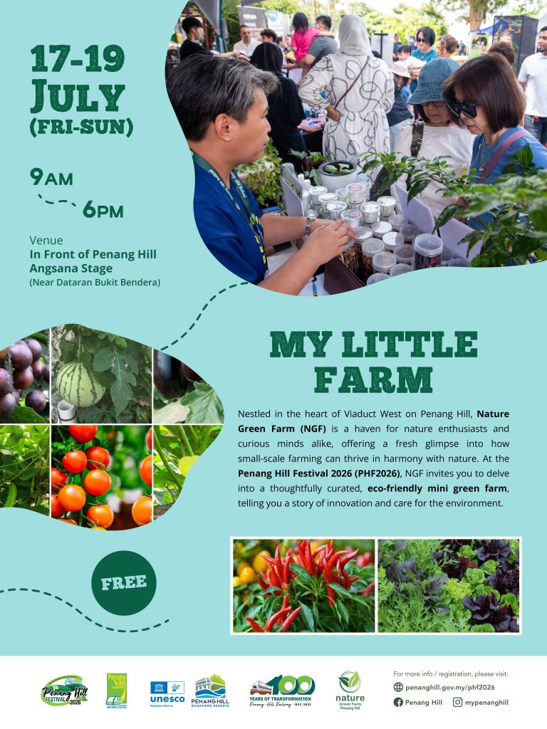 My Little Farm exhibition by Nature Green Farm at Penang Hill Festival 2026
