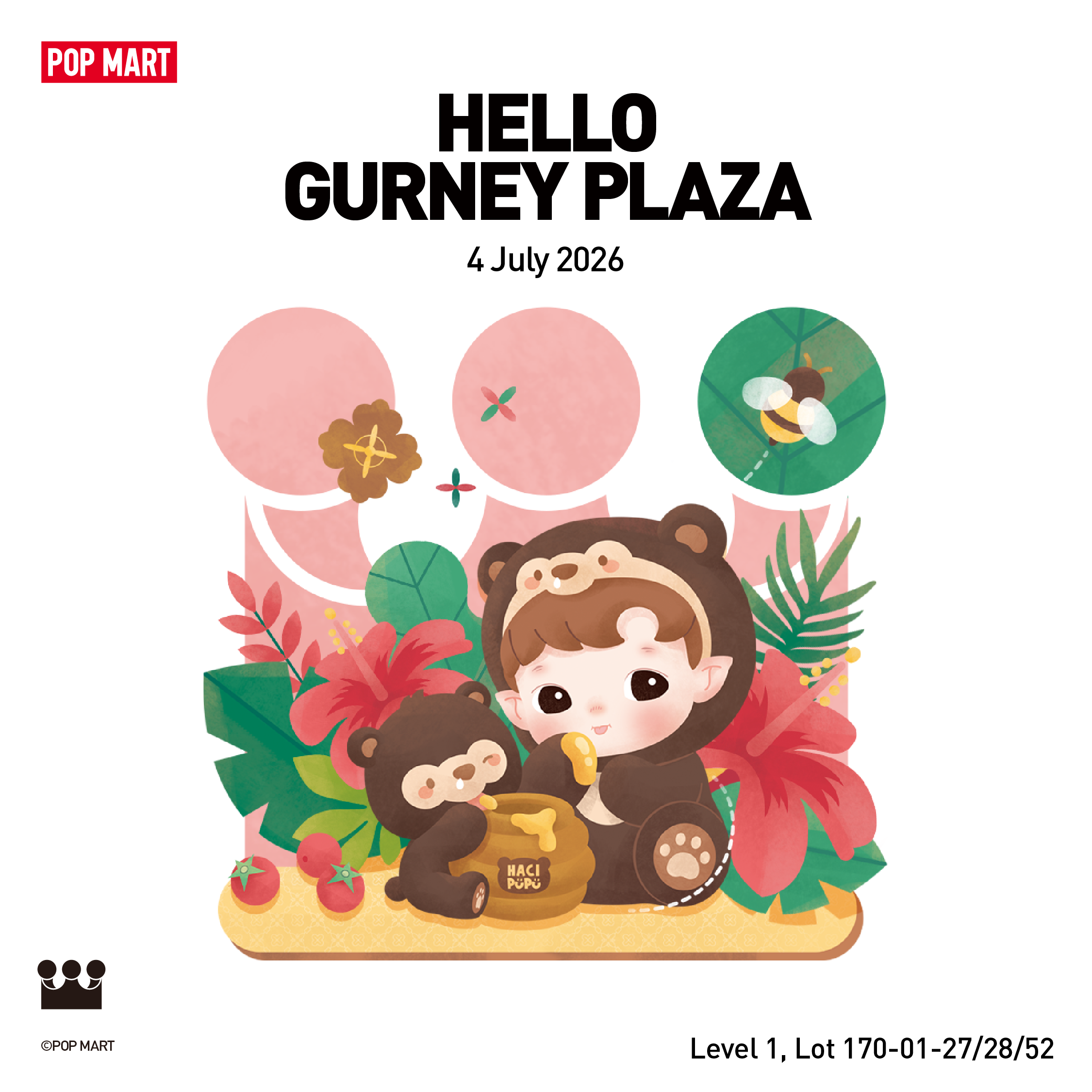 POP MART Lands in Penang: First Look at the New Gurney Plaza Store (Opened 4 July)
